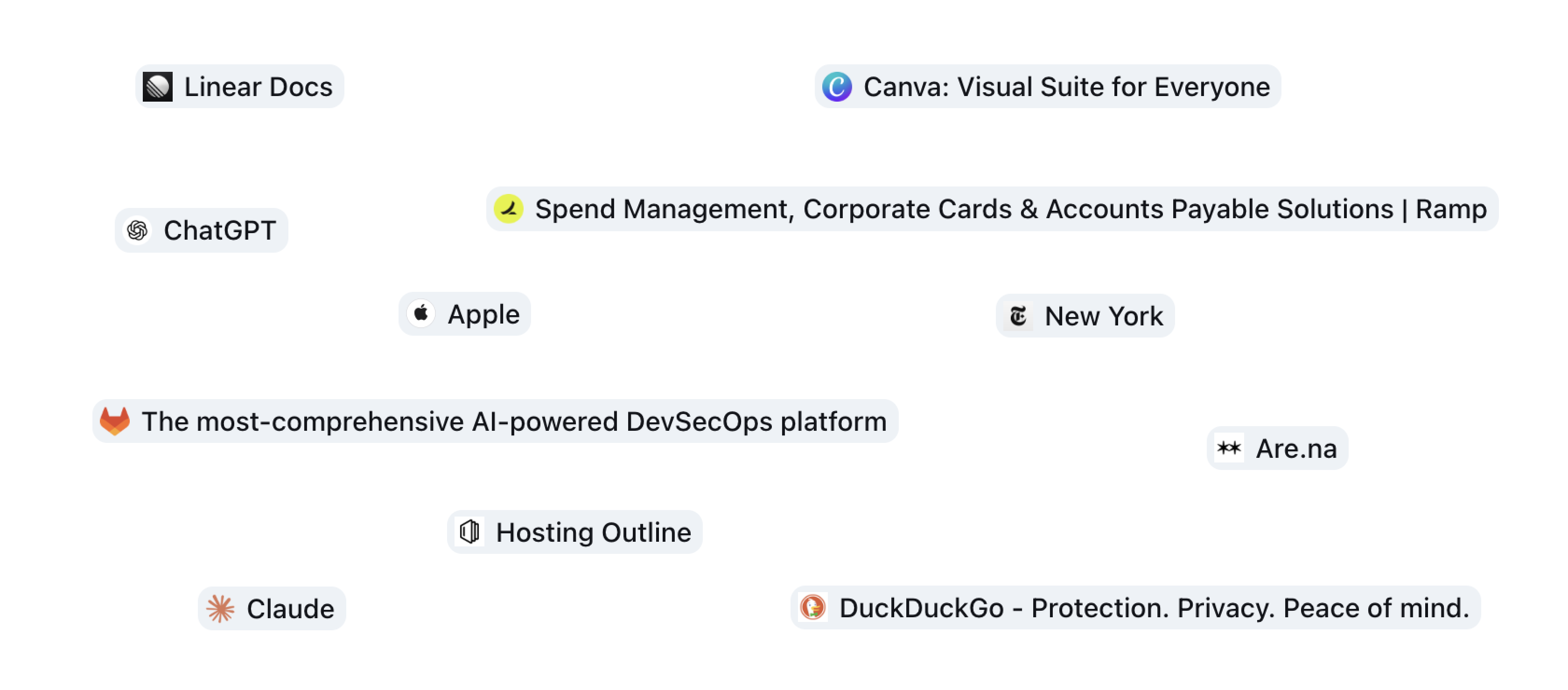 Link mention formatting